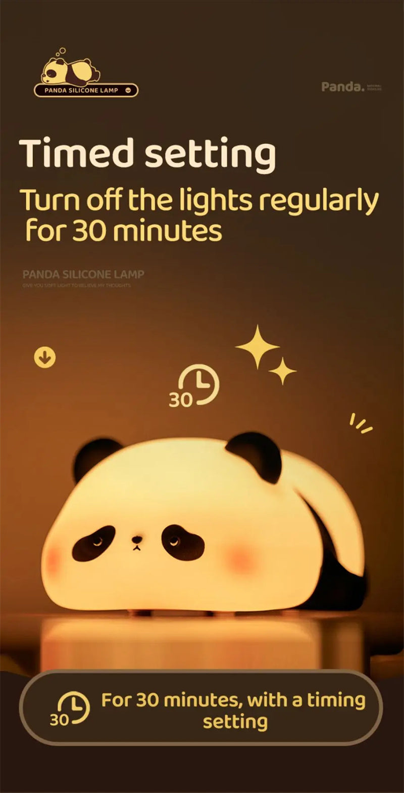 Panda Silicon Lamp