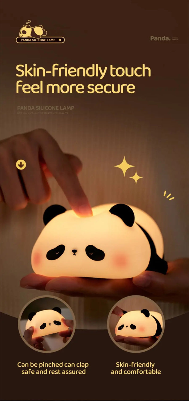 Panda Silicon Lamp